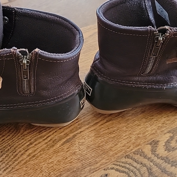 Sperry Topsider Boots Sz 7 Brown - Picture 2 of 4